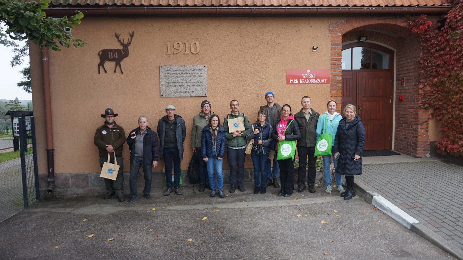 Wizyta studyjna delegacji z Uniwersytetu w Magdeburgu w Welskim Parku Krajobrazowym (08.10.2025 r.)